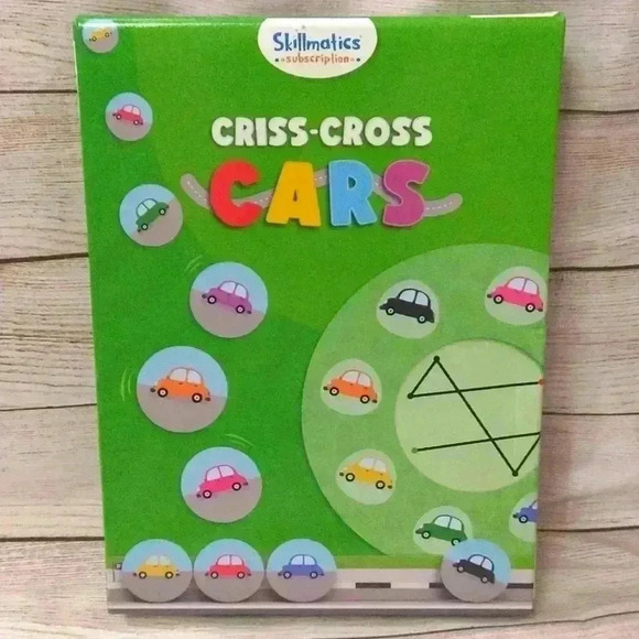 Skillmatics Criss-Cross Cars Board game - Picture 1 of 3